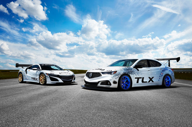 Acura-TLX-and-NSX-Pikes-Peak